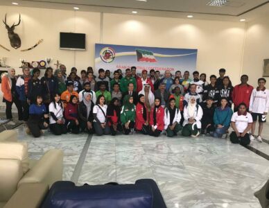 Opening Ceremony of 7th ASC Youth Training Camp 01-07 Feb 2019 – Kuwait (Air Pistol)