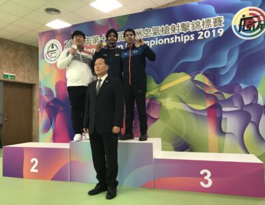 10m Air Pistol Men Junior Results - 12th Asian Airgun Championship, TPE