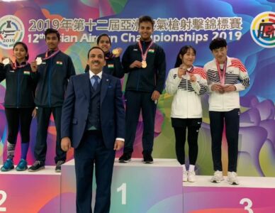 10m Air Rifle Mixed Team Juniors Results - 12th Asian Airgun Championship, TPE
