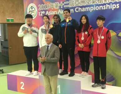 10m Air Pistol Mixed Team Juniors Results - 12th Asian Airgun Championship, TPE