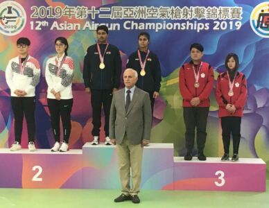 10m Air Pistol Mixed Team Results - 12th Asian Airgun Championship, TPE