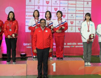 10m Running Target Mixed Women Team