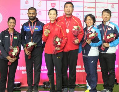 Skeet Mixed Team Results