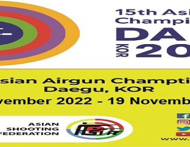 15th Asian Airgun Championship 2022 Daegu, Korea