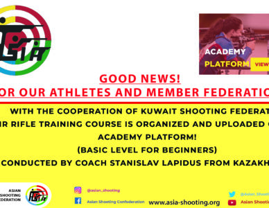 ASC RIFLE TRAINING COURSE