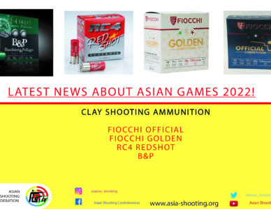 ASIAN GAMES 2022 Shotgun Ammunition
