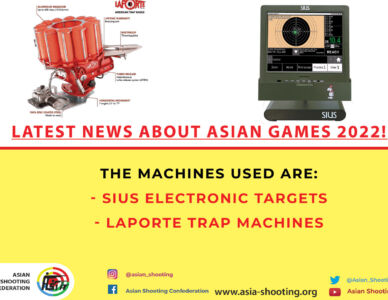 Asian Games 2022 Shooting Machines
