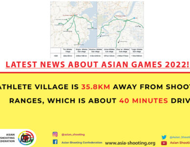 AG 2022 Shooting Ranges 35.8 KM From Athlete Village