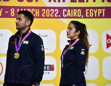 India takes first place in the Medal Standing in Cairo 