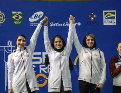 Islamic Republic of Iran won 4 Medals in ISSF World Cup Rifle/Pistol, Rio Brazil