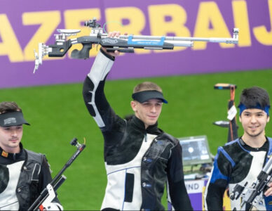Kazakhstan first Medal in ISSF World Cup Baku, AZE