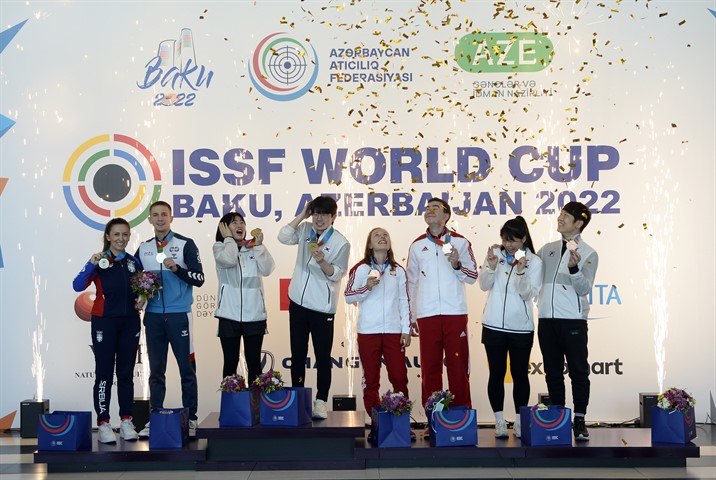 Korea achieves four medals in ISSF World Cup Baku, AZE - Asian Shooting ...