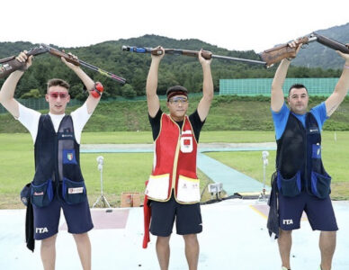 People’s Republic of China wins 2 shotgun Medals in ISSF World Cup R/P Shotgun Changwon, Korea