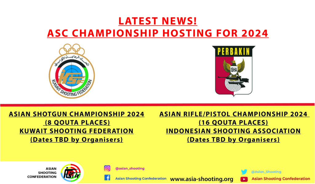 ASC Championships 2024 (with Quota) Asian Shooting Confederation