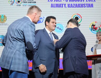 ASC President and Secretary General Award with Badge "Honorary Worker of Sports"