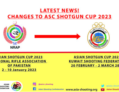 Changes to ASC Shotgun Cup 2023 due to Natural Disasters in Pakistan