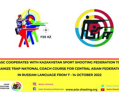 ASC Trap National Coach Course in Russian Language - Shymkent Kazakhstan