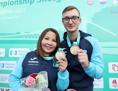 First Medal for Kazakhstan in ISSF World Championship Shotgun Osijek, CRO