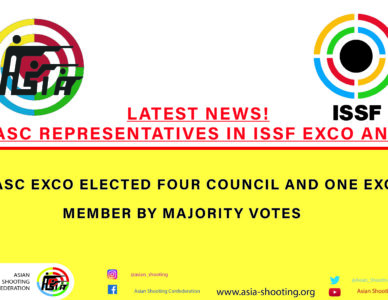 ASC Representatives at ISSF ExCo and Council