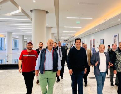 Delegation from the Asian and Arab Shooting Federation visits the shooting ranges in the Administrative Capital