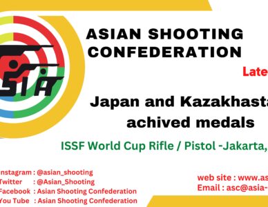 Japan and Kazakhstan Achieves Medals in ISSF World Cup Rifle/ Pistol Jakarta, INA 2023