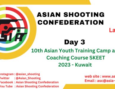 3rd Day of 10th Asian youth training Camp Skeet - 2023 Kuwait