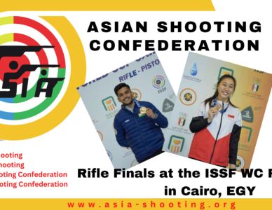 Rifle Finals at the ISSF World Cup Rifle & Pistol 2023 Cairo, EGY