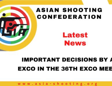 IMPORTANT DECISIONS BY ASC EXCO IN THE 36TH EXCO MEETING.