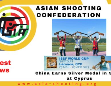 China Earns Silver Medal in Skeet Women at ISSF World Cup Shotgun in Larnaca, Cyprus