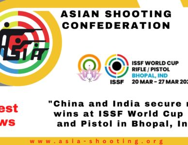First day of finals in ISSF world cup Bhopal,IND 2023