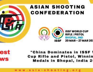 2nd Day of ISSF world Cup Rifle/Pistol 2023, Bhopal, IND