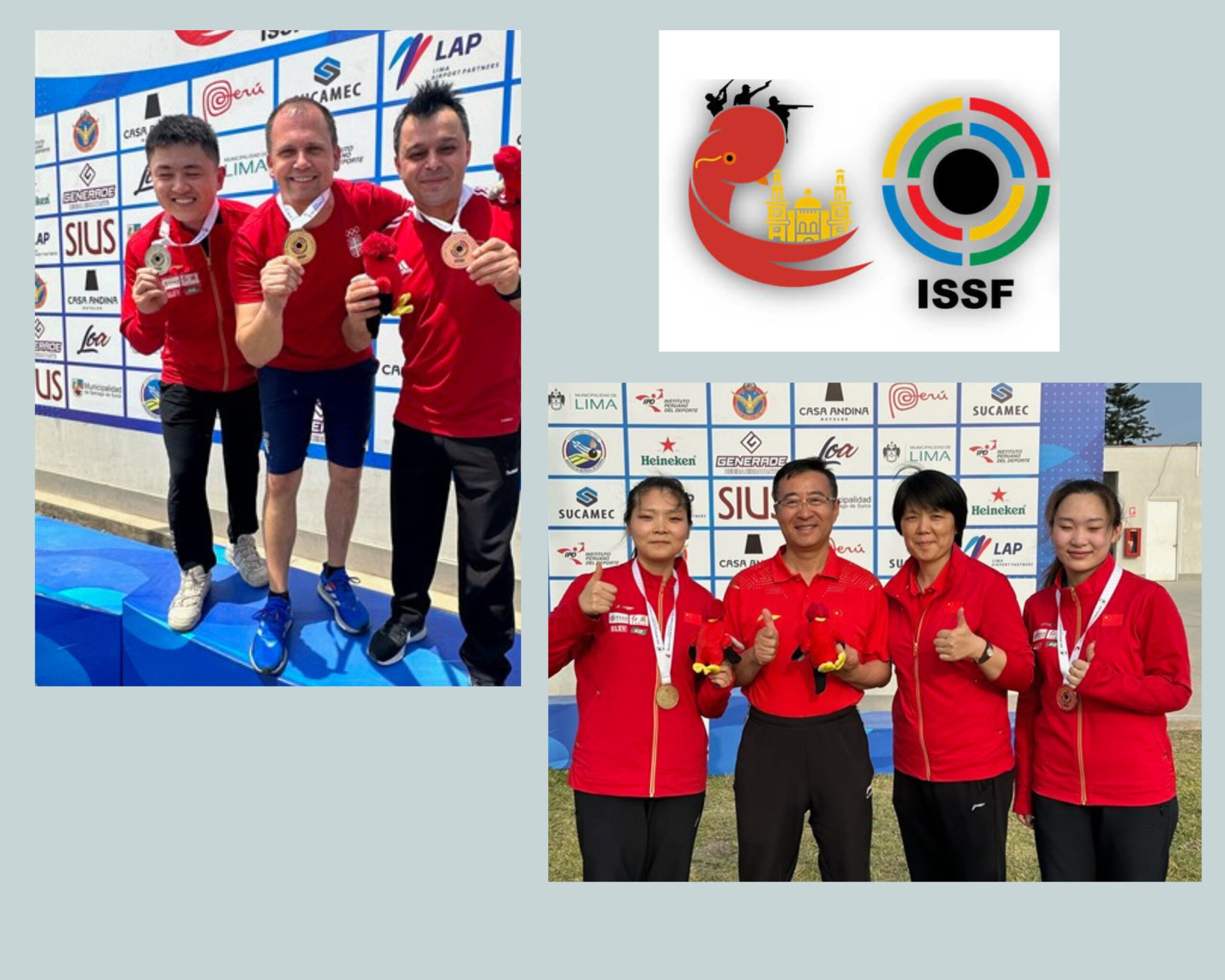 "China Won 1 Gold 1 Silver & 1 Bronze Medal at ISSF World Cup Rifle and ...