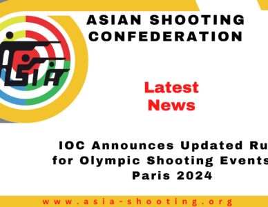 IOC Announces Updated Rules for Olympic Shooting Events at Paris 2024
