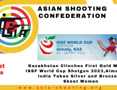 Kazakhstan Clinches First Gold Medal in ISSF World Cup Shotgun 2023, Almaty; India Takes Silver and Bronze in Skeet Women