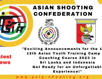 Exciting Announcements for the 11th & 12th Asian Youth Training Camp and Coaching Course 2023 in Sri Lanka and Indonesia