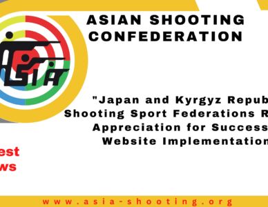 ASC Appreciates Japan Rifle & Kyrgyzstan Federations