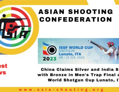 China Claims Silver and India Shines with Bronze in Men's Trap Final at ISSF World Shotgun Cup Lunato, ITA.