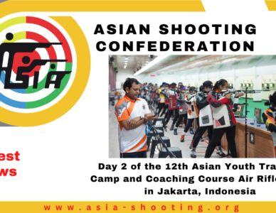 Day 2 of the 12th Asian Youth Training Camp and Coaching Course Air Rifle 2023 in Jakarta, Indonesia