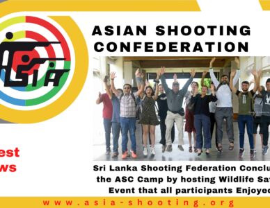 Sri Lanka Shooting Federation Concludes the ASC Camp by hosting Wildlife Safari Event that all participants Enjoyed