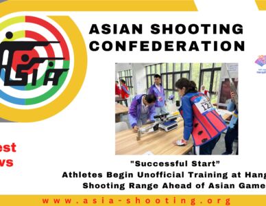 "Successful Start: Athletes Begin Unofficial Training at Hangzhou Shooting Range Ahead of Asian Games"