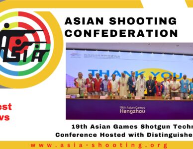 19th Asian Games Shotgun Technical Conference Hosted with Distinguished Guests