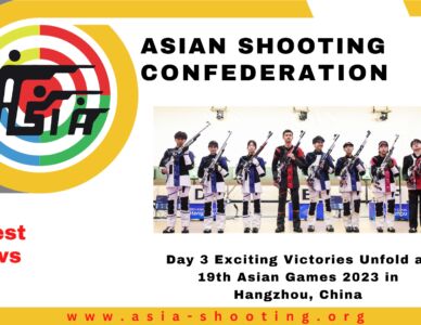Day 3 Exciting Victories Unfold at 19th Asian Games 2023 in Hangzhou, China