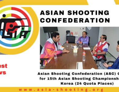 Asian Shooting Confederation (ASC) Gears up for 15th Asian Shooting Championship 2023 Korea (24 Quota Places)