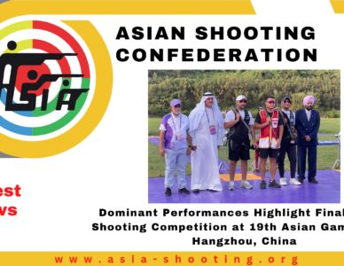Dominant Performances Highlight Final Day of Shooting Competition at 19th Asian Games