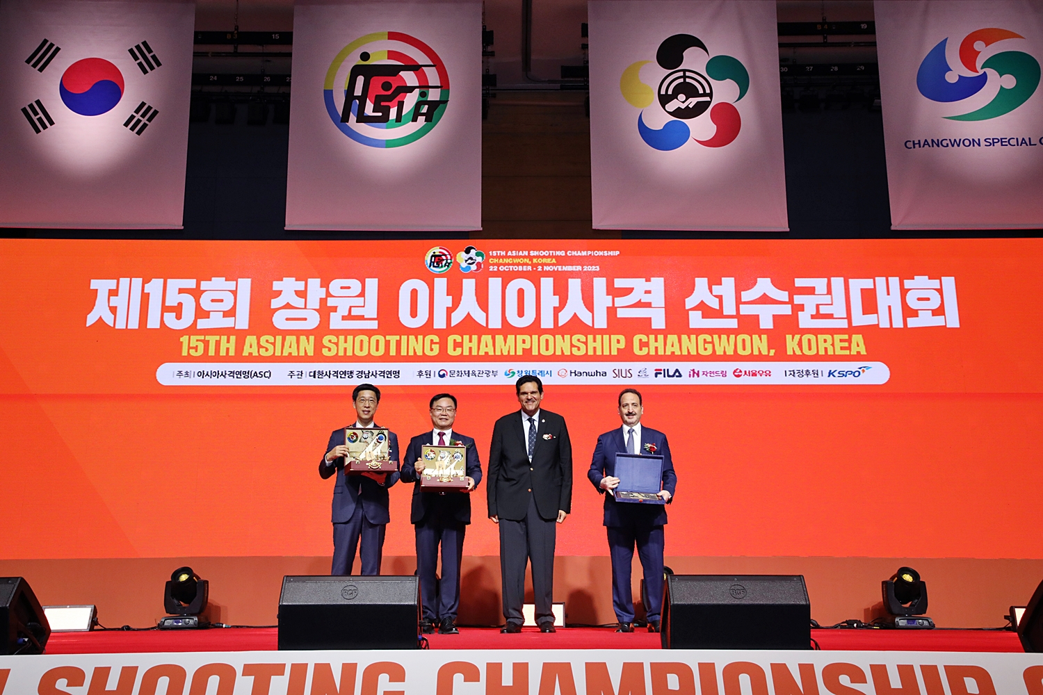 Grand Opening Ceremony Marks The Commencement Of The 15th Asian Shooting Championship 2023 In