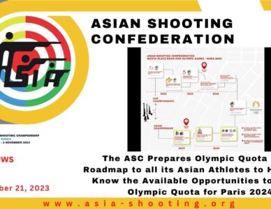 The ASC Prepares Olympic Quota Place Roadmap to all its Asian Athletes to Help them Know the Available Opportunities to Obtain Olympic Quota for Paris 2024