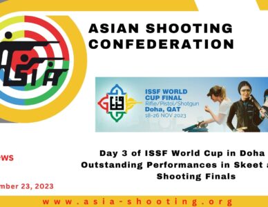 Day 3 of ISSF World Cup in Doha Sees Outstanding Performances in Skeet and Trap Shooting Finals