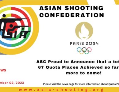A Total of 67 Quota Places Achieved by Asian Athletes so far