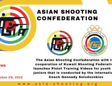 The Asian Shooting Confederation with the cooperation of Kuwait Shooting Federation, launches Pistol Training Videos for youth and juniors that is conducted by the international Coach Gennady Solodovnkiov