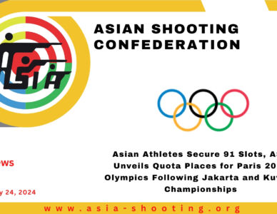 Asian Athletes Secure 91 Slots, ASC Unveils Quota Places for Paris 2024 Olympics Following Jakarta and Kuwait Championships